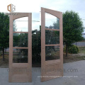 Shower barn door shatterproof glass doors raindrop